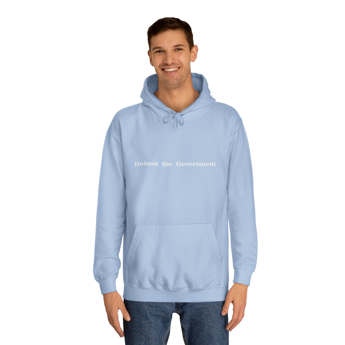 Defund the Government - Citizens in Arms - Unisex College Hoodie