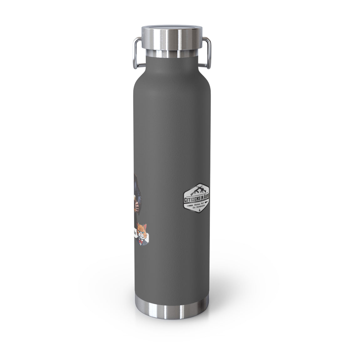 Trump - Grab Life by the P**** - Citizens in Arms - Copper Vacuum Insulated Bottle, 22oz