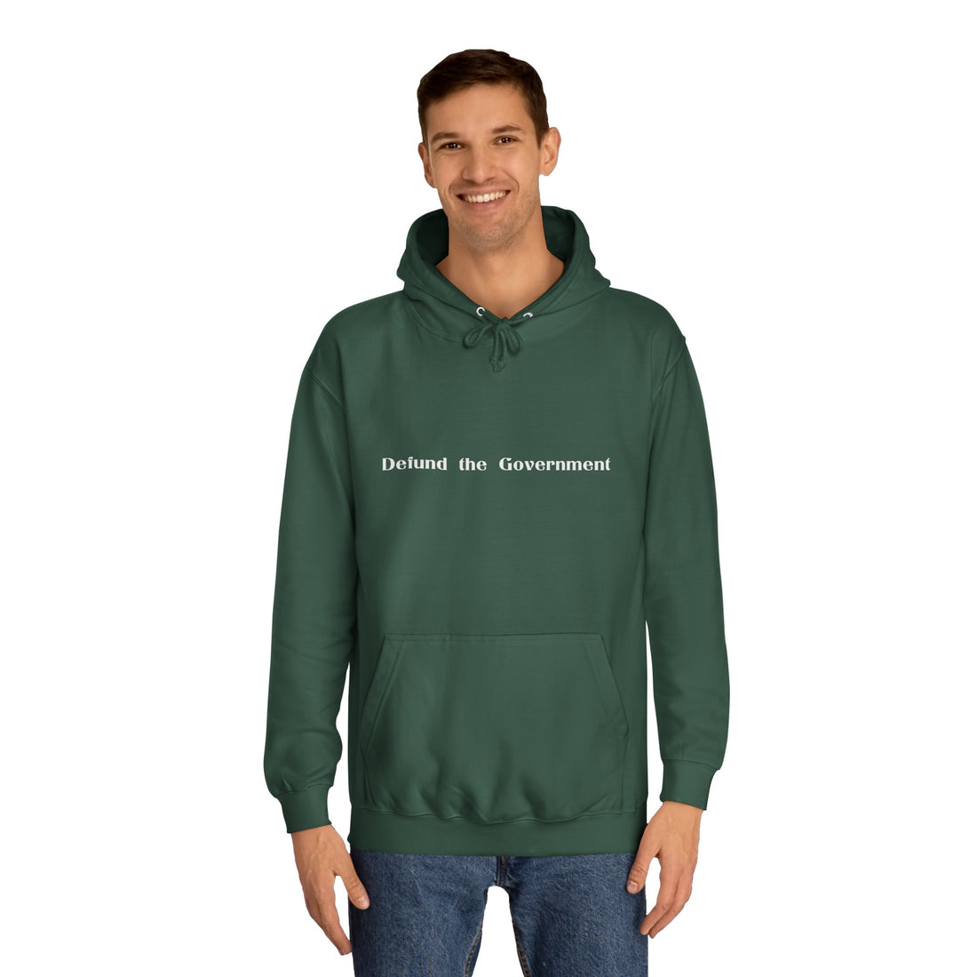 Defund the Government - Citizens in Arms - Unisex College Hoodie