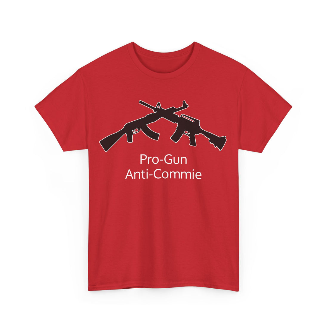 Pro-Gun - Anti-Comie - Citizens in Arms + Gadsden Snake - Unisex Heavy Cotton Tee