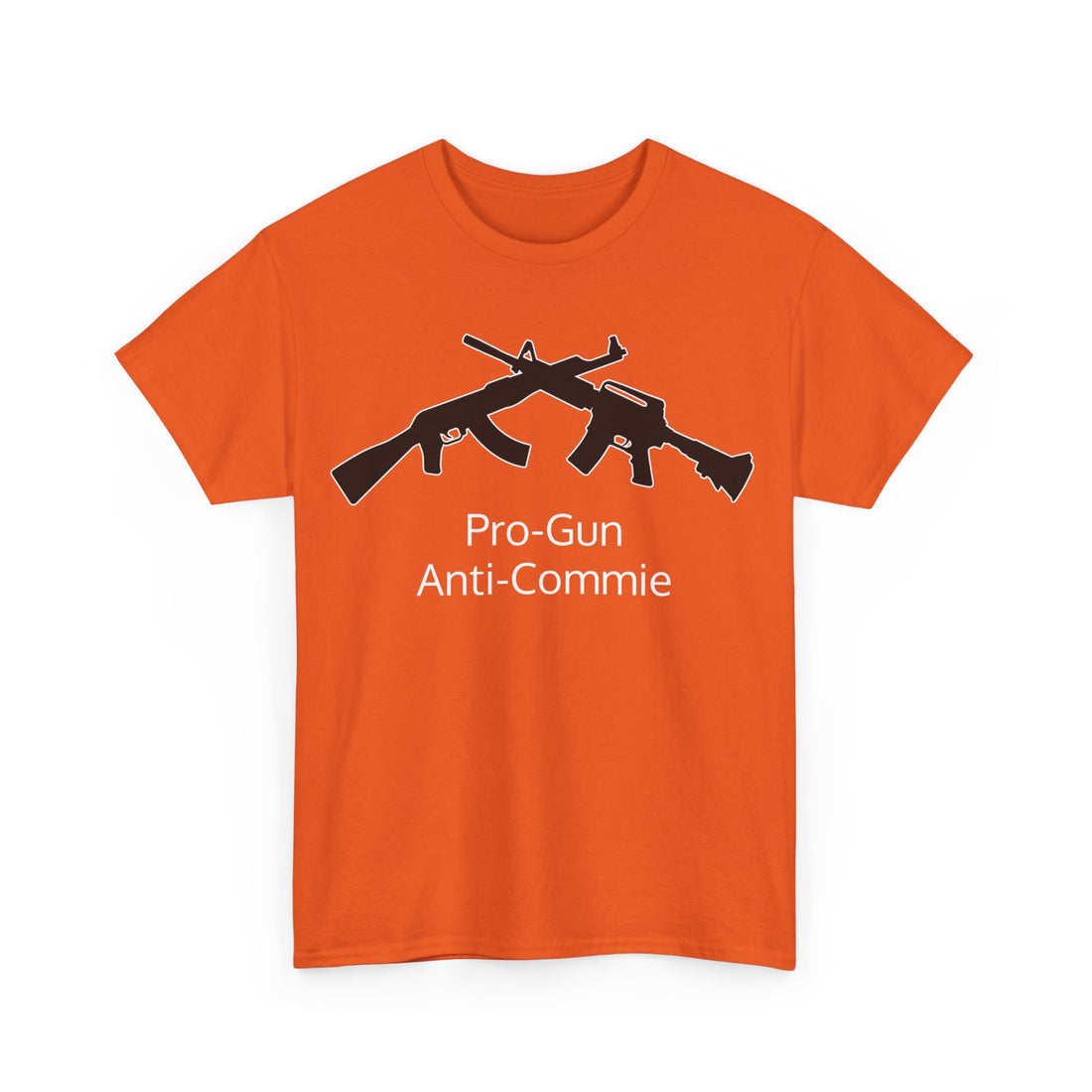 Pro-Gun - Anti-Comie - Citizens in Arms + Gadsden Snake - Unisex Heavy Cotton Tee