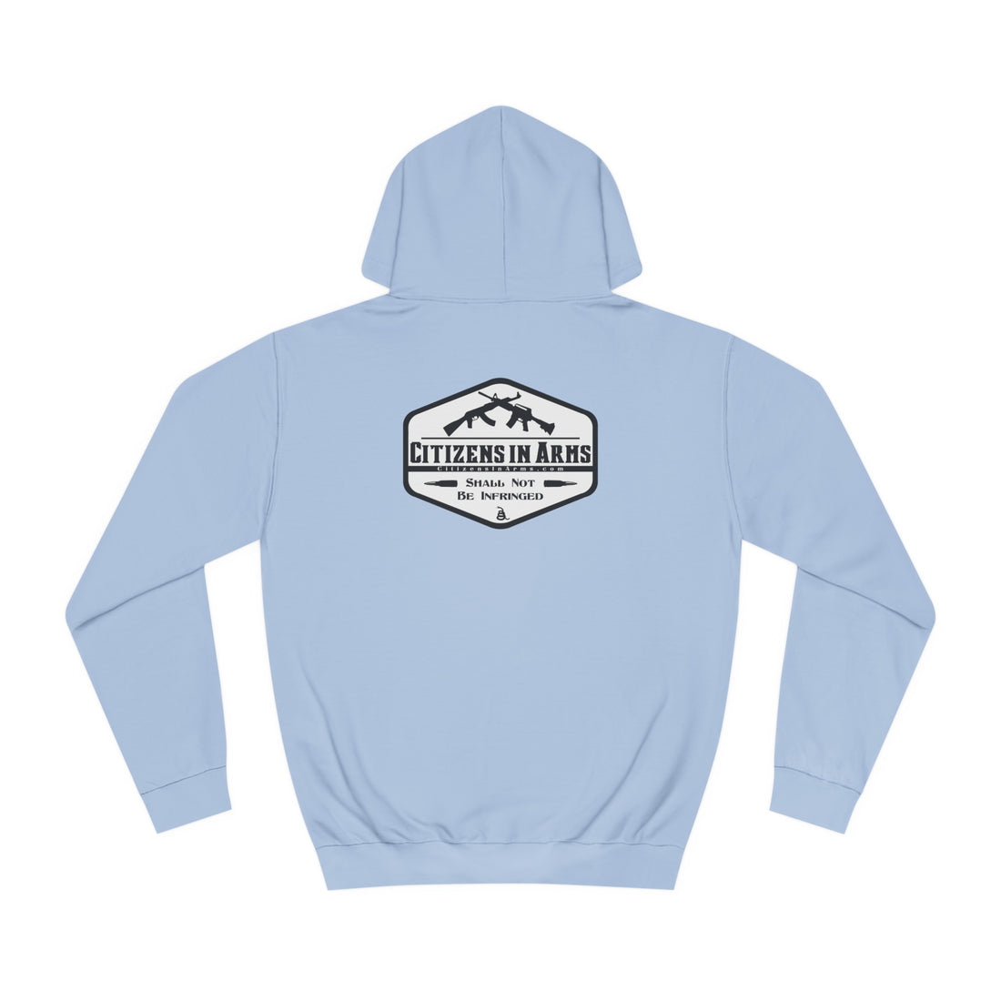 Defund the Government - Citizens in Arms - Unisex College Hoodie