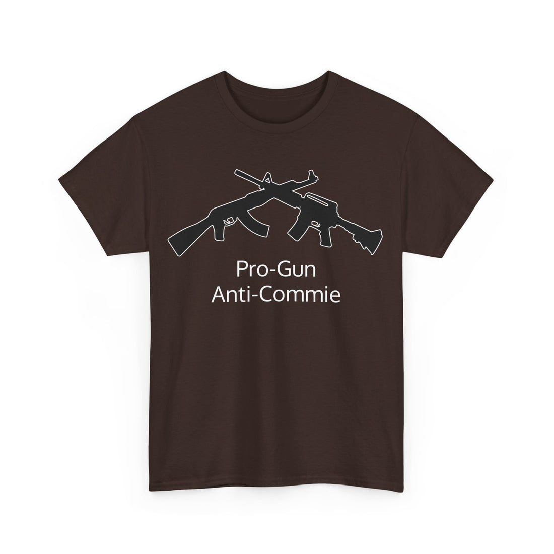 Pro-Gun - Anti-Comie - Citizens in Arms + Gadsden Snake - Unisex Heavy Cotton Tee