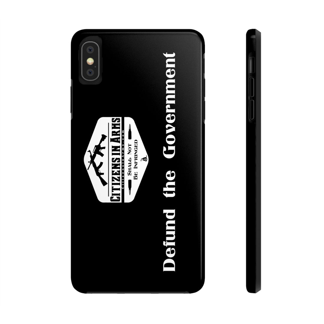 Defund the Gov. - Citizens in Arms - Tough Phone Case