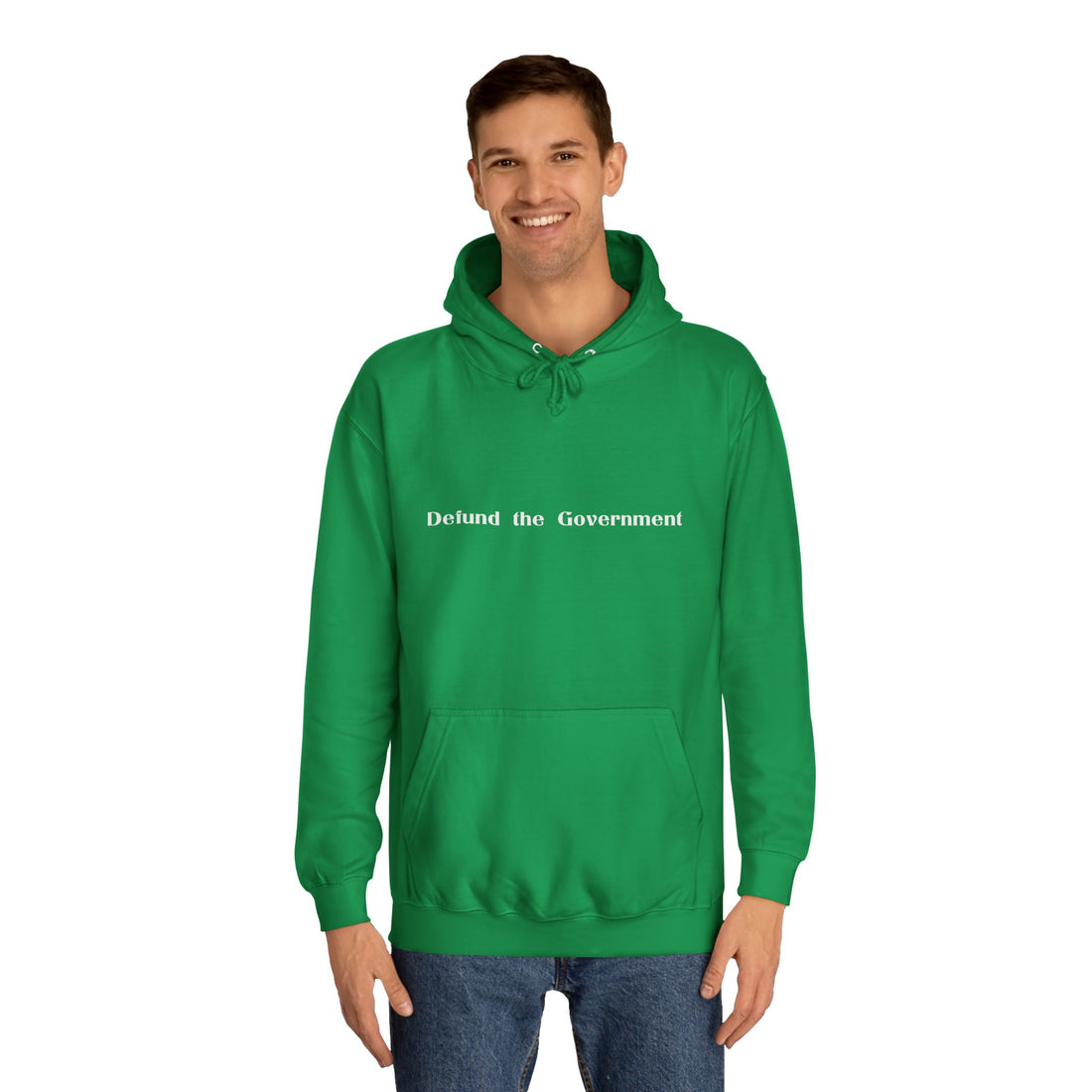 Defund the Government - Citizens in Arms - Unisex College Hoodie