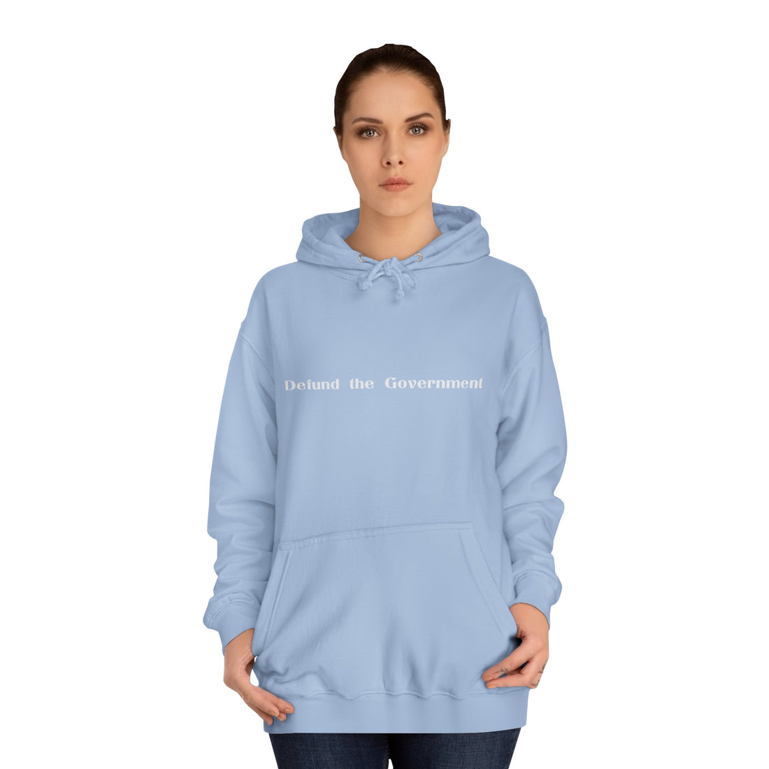 Defund the Government - Citizens in Arms - Unisex College Hoodie