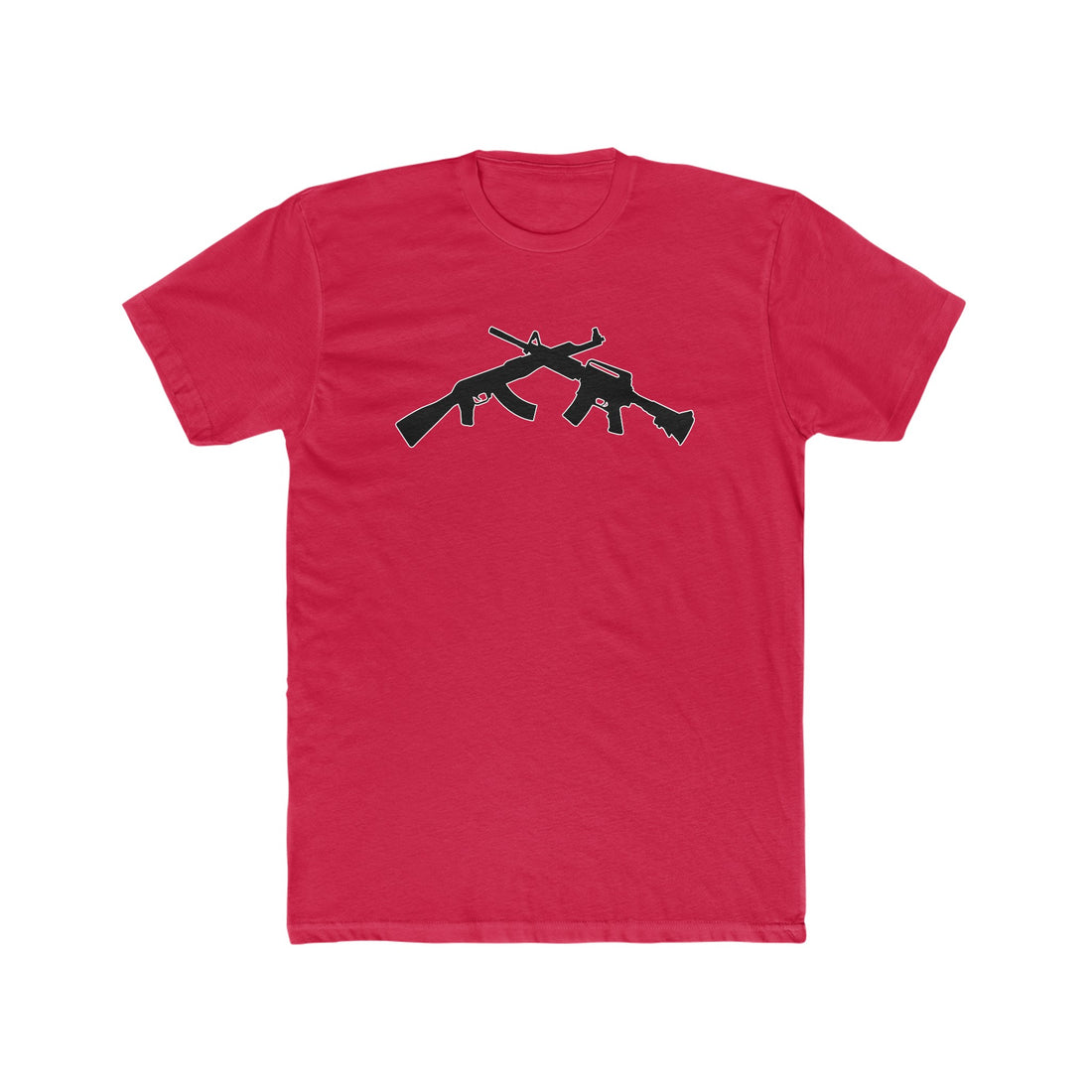 AK and AR Crossed - Citizens in Arms - Men's Cotton Crew Tee