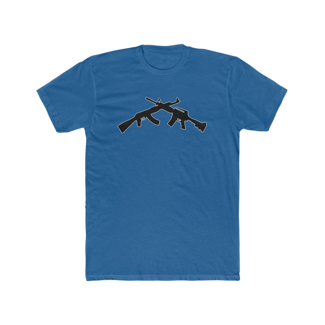 AK and AR Crossed - Citizens in Arms - Men's Cotton Crew Tee