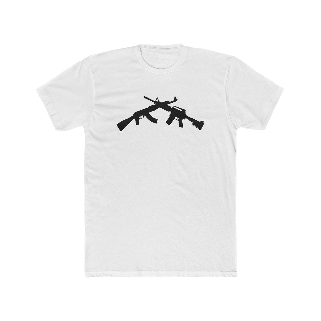 AK and AR Crossed - Citizens in Arms - Men's Cotton Crew Tee