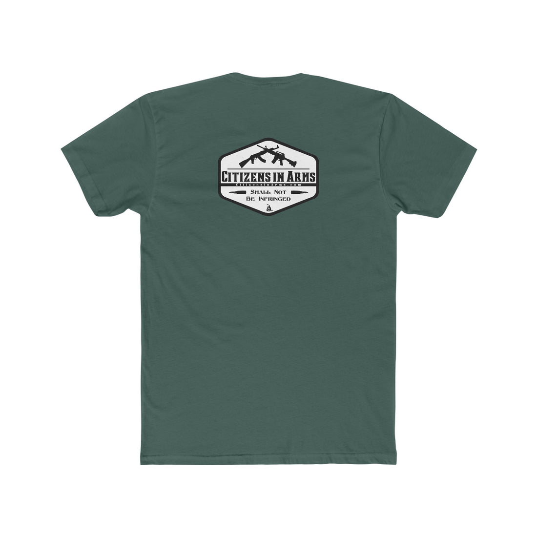 AK and AR Crossed - Citizens in Arms - Men's Cotton Crew Tee