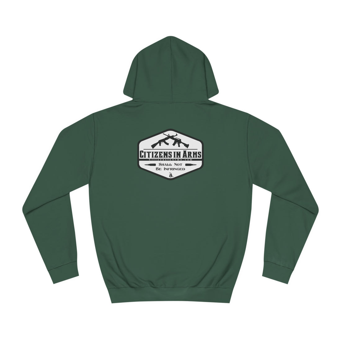 Defund the Government - Citizens in Arms - Unisex College Hoodie