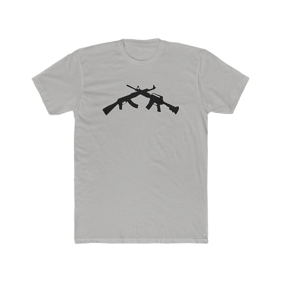 AK and AR Crossed - Citizens in Arms - Men's Cotton Crew Tee