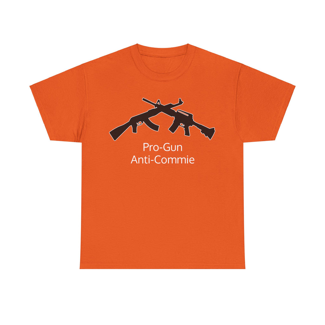 Pro-Gun - Anti-Comie - Citizens in Arms + Gadsden Snake - Unisex Heavy Cotton Tee