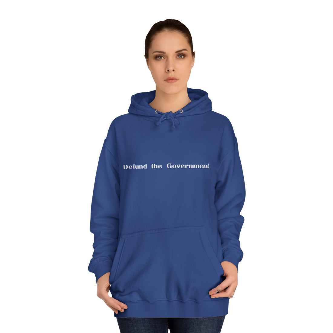 Defund the Government - Citizens in Arms - Unisex College Hoodie